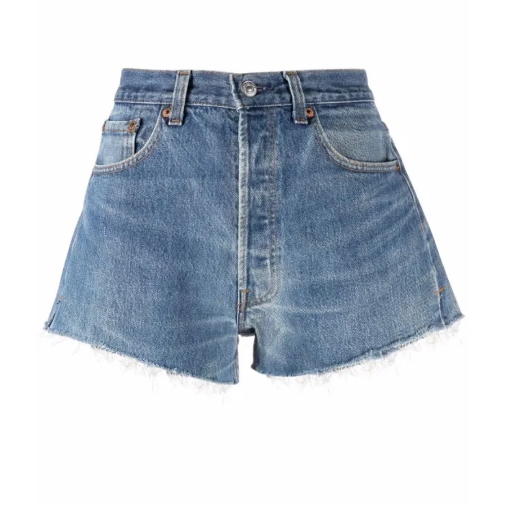 RE/DONE Raw Hem Shorts